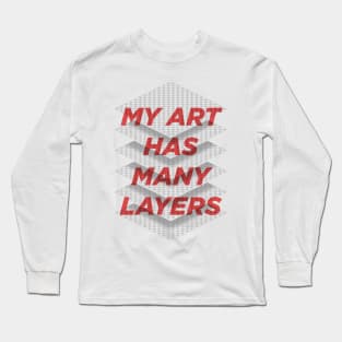 Art Snob Long Sleeve T-Shirt